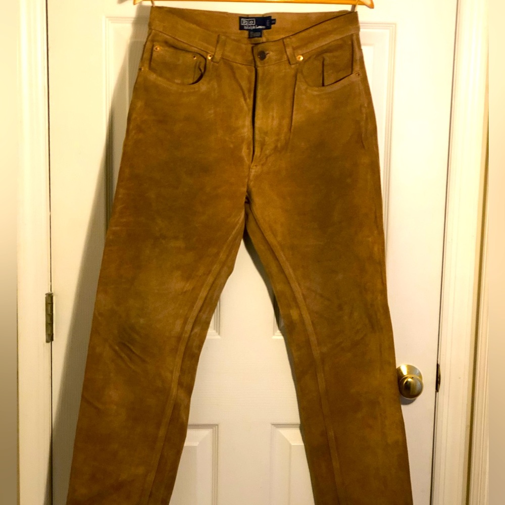 Vintage Ralph Lauren Leather pants